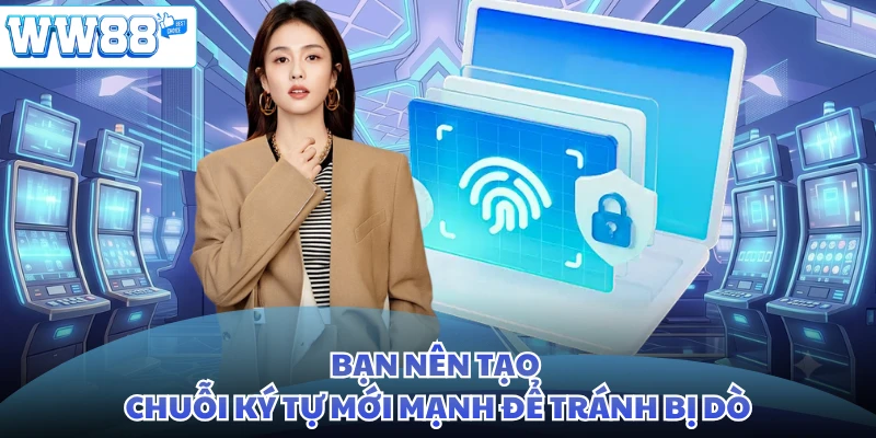 Bạn nên tạo chuỗi ký tự mới mạnh để tránh bị dò