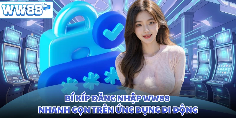 Bí kíp đăng nhập WW88 nhanh gọn trên ứng dụng di động