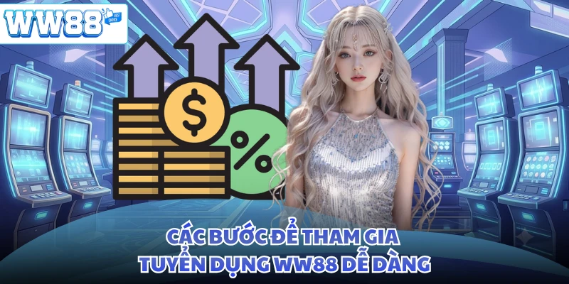 Các bước để tham gia tuyển dụng WW88 dễ dàng
