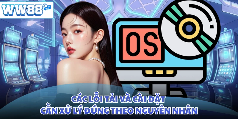 Các lỗi tải và cài đặt cần xử lý đúng theo nguyên nhân