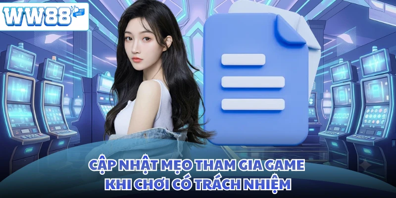 Cập nhật mẹo tham gia game khi chơi có trách nhiệm