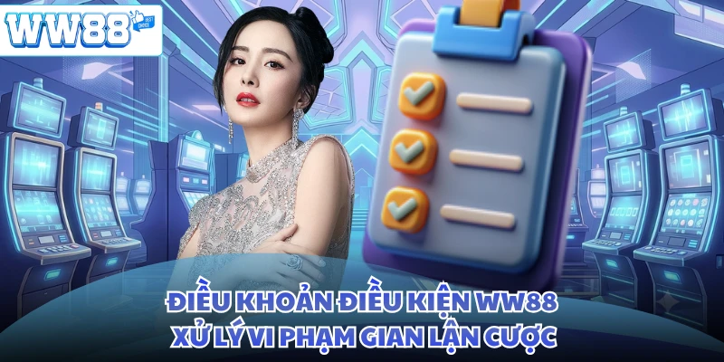 Điều khoản điều kiện WW88 xử lý vi phạm gian lận cược