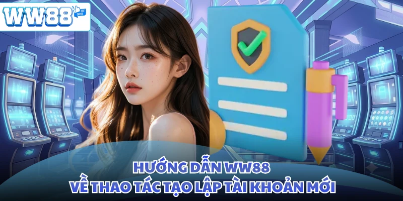 Hướng dẫn WW88 về thao tác tạo lập tài khoản mới