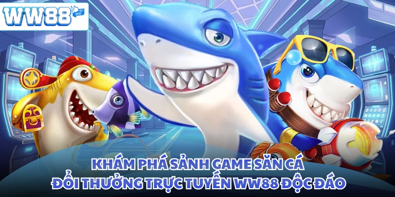 Khám phá sảnh game săn cá đổi thưởng trực tuyến WW88 độc đáo